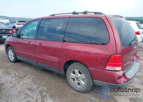 2005 Ford Freestar Ses из США, поврежденный, VIN 2FMZA57655BA49689